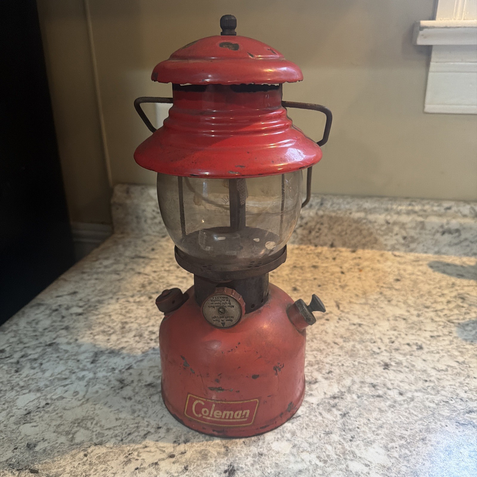 Vintage 1952 Coleman Model 200A Red Gas Single Mantle Camping Lantern 8 52 Vintage 1952 Coleman Model 200A Red Gas Single Mantle Camping Lantern 8 52
