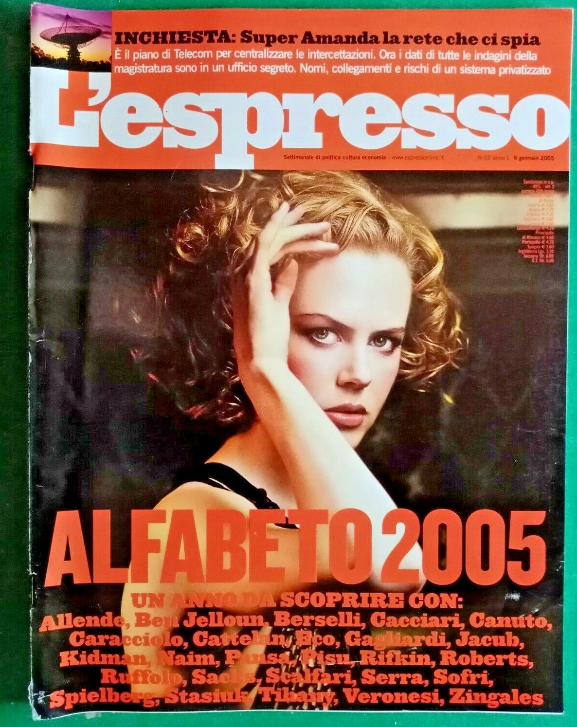 RIVISTA L\'ESPRESSO n.52  del 2005  \