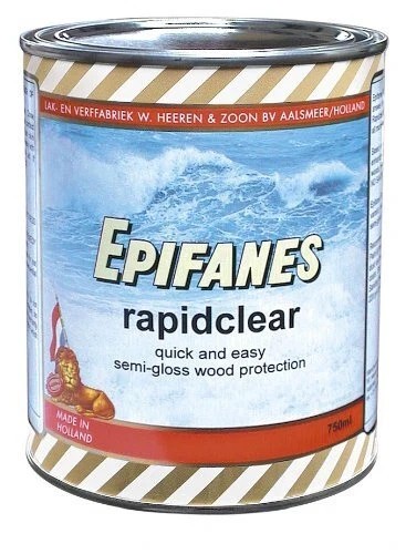 Epifanes Rapid Clear Satin Wood Finish EPI Model No. RCC.750