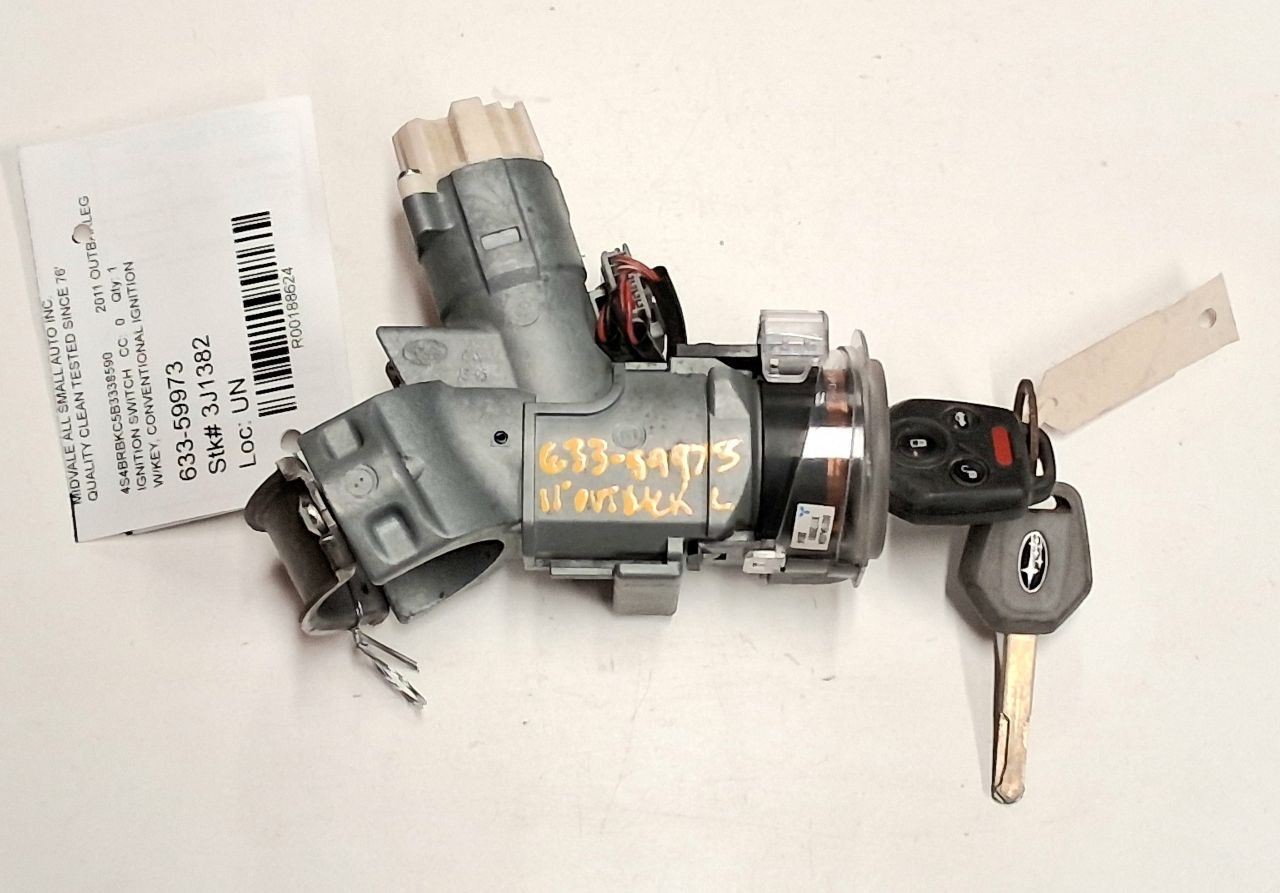 Ignition Switch Conventional Ignition Fits 10-14 LEGACY 188624