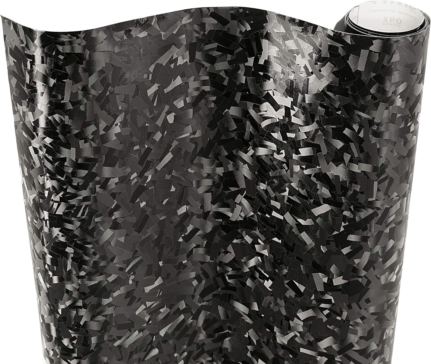Vvivid+ Forged Composite Carbon Vinyl Wrap – 1ft x 5ft, Black Vvivid+ Forged Composite Carbon Vinyl Wrap – 1ft x 5ft, Black