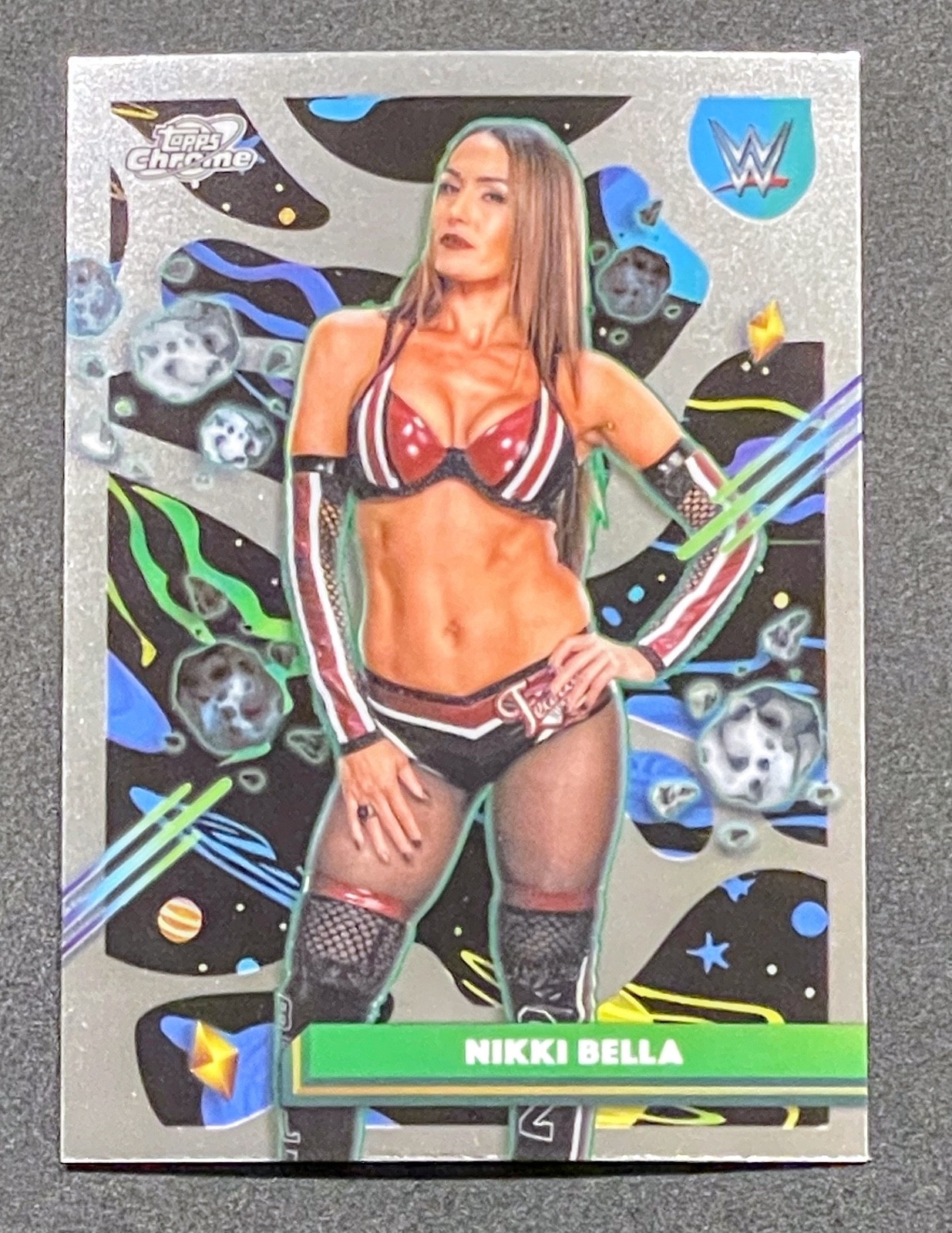 2026 Topps Chrome Cosmic WWE NIKKI BELLA #135 2026 Topps Chrome Cosmic WWE NIKKI BELLA #135