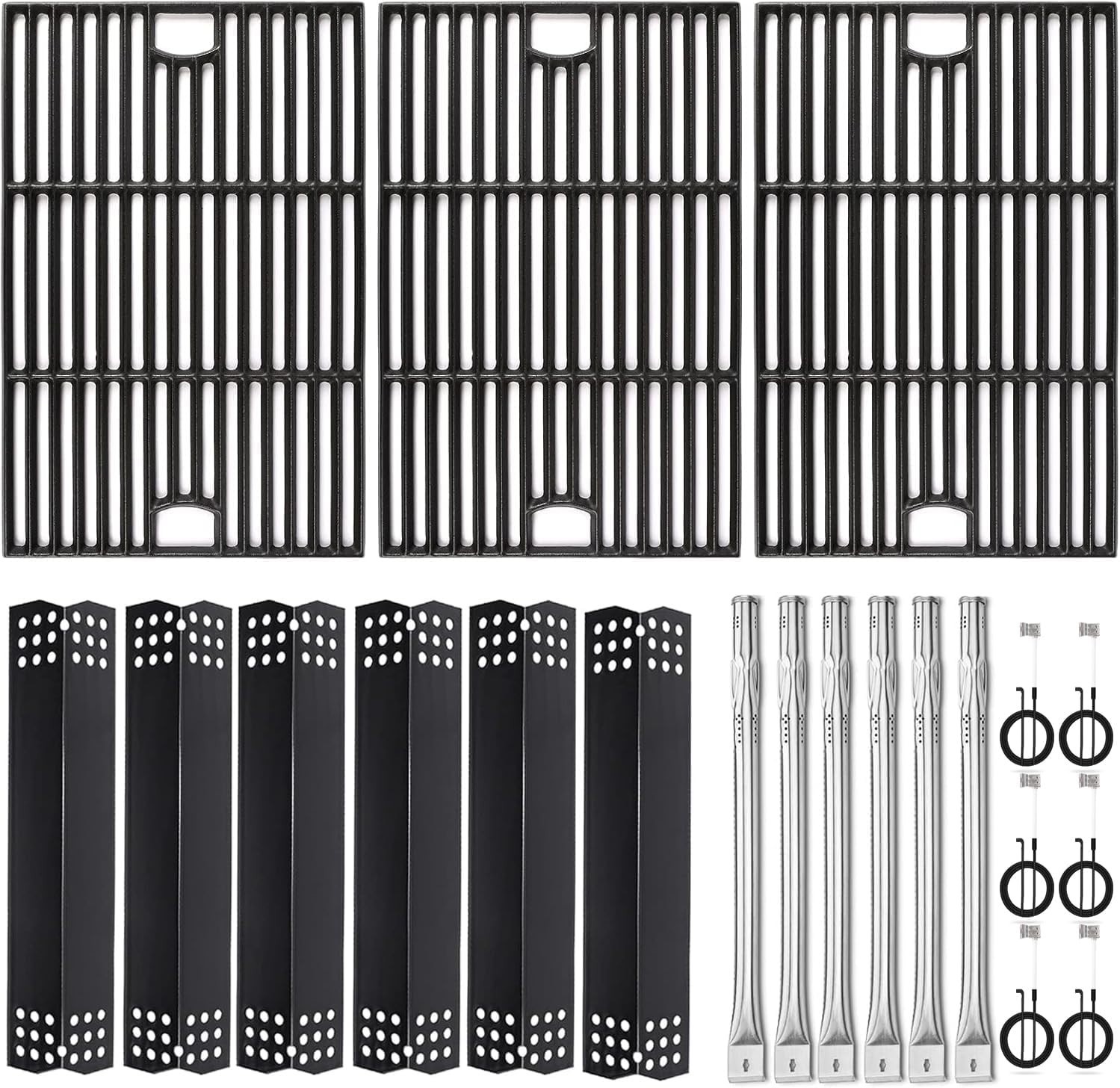 Hisencn Grill Parts Kit for Home Depot Nexgrill 6 Burner 720-0896E, 720-0896B, 7 Hisencn Grill Parts Kit for Home Depot Nexgrill 6 Burner 720-0896E, 720-0896B, 7