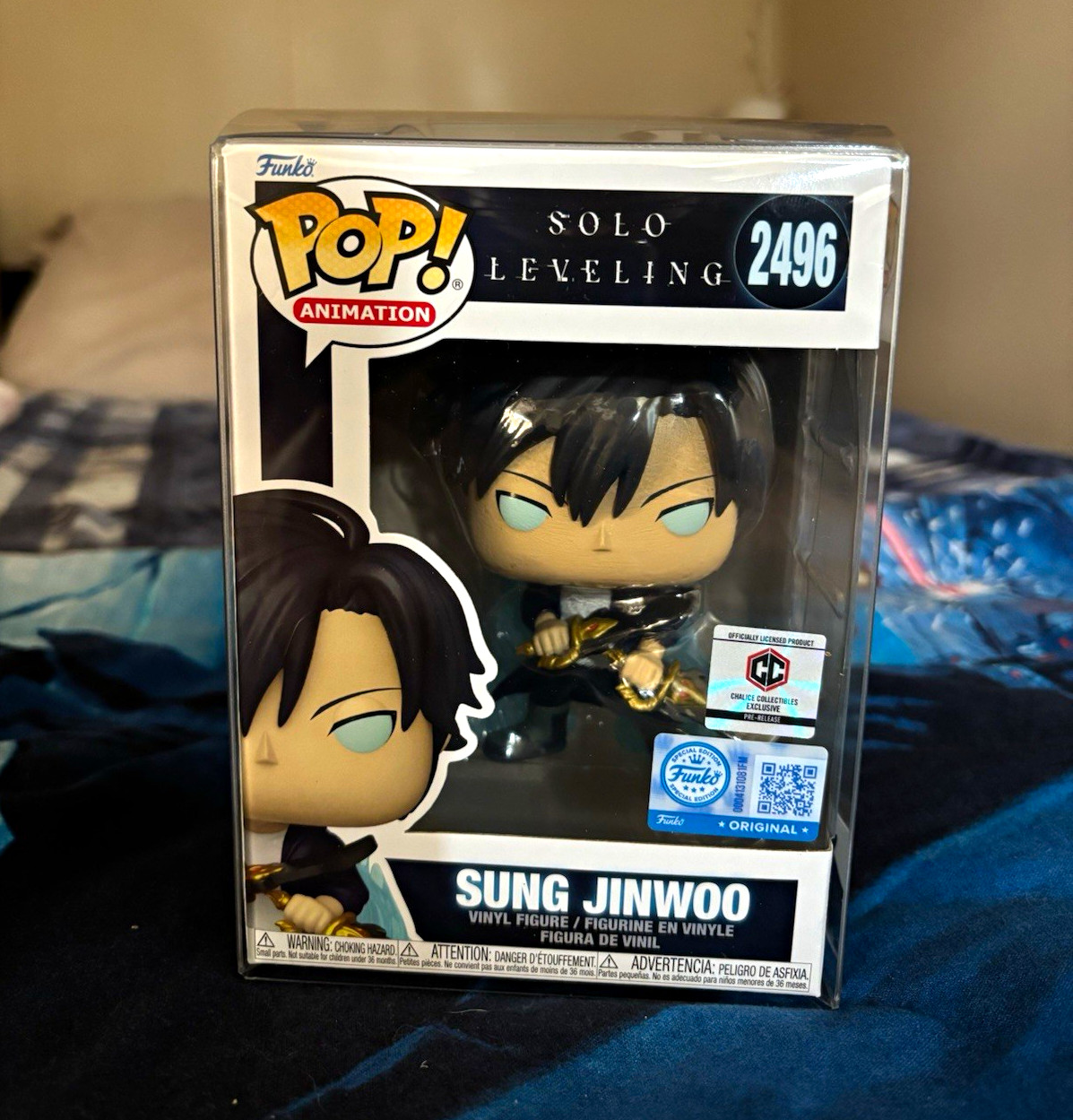 Funko Pop Animation Solo Leveling Sung Jinwoo Vinyl Figure 2496 Funko Pop Animation Solo Leveling Sung Jinwoo Vinyl Figure 2496