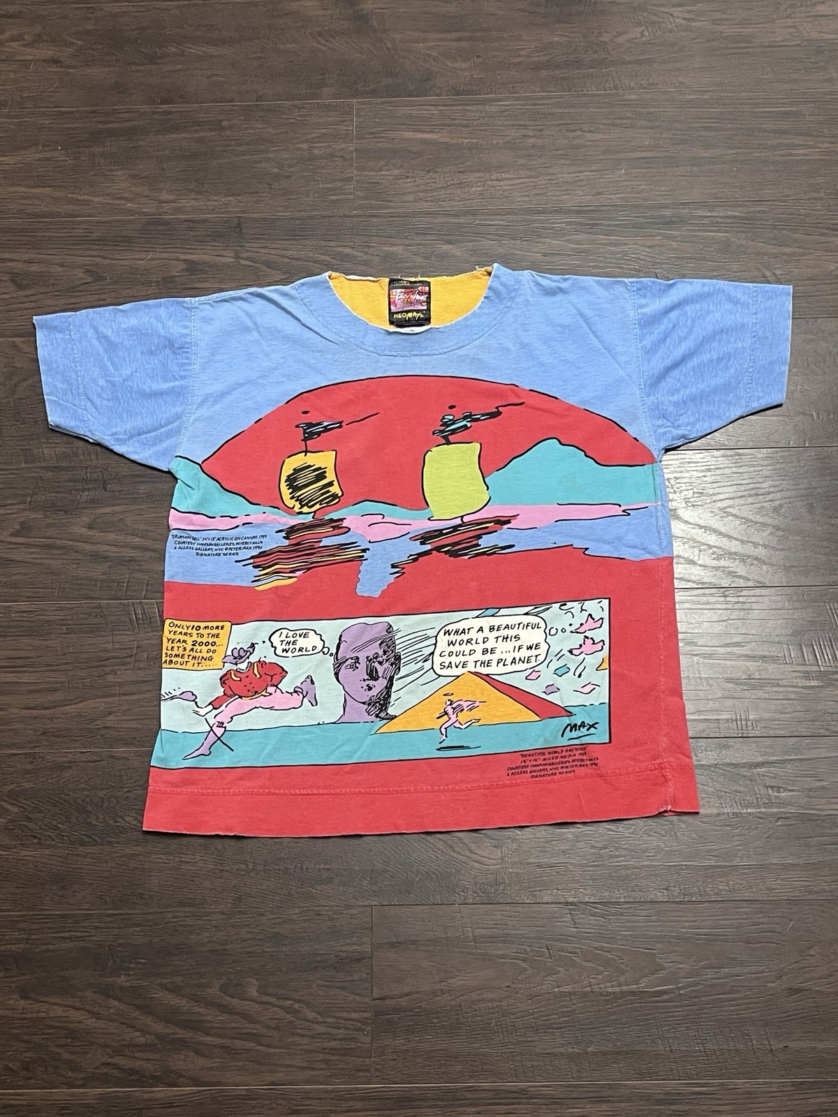 Vintage Peter Max Neomax Tee - read description Vintage Peter Max Neomax Tee - read description