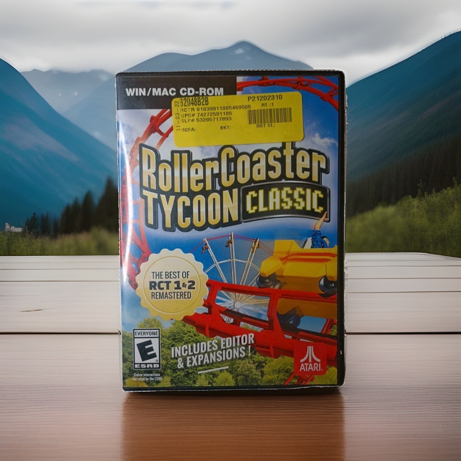 NEW Roller Coaster Tycoon Classic PC/MAC. Includes Editor & Expansions. SEALED NEW Roller Coaster Tycoon Classic PC/MAC. Includes Editor & Expansions. SEALED