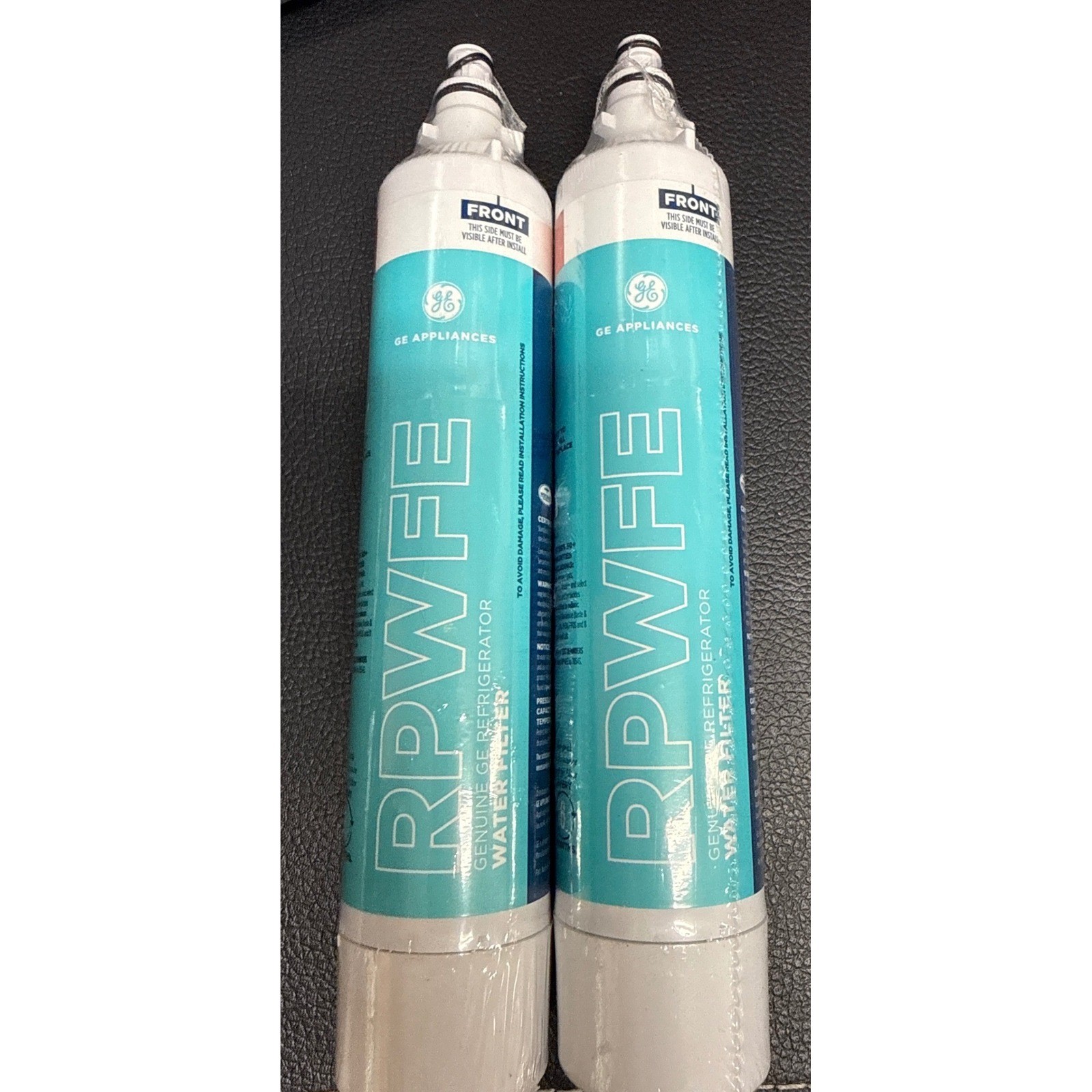 GE RPWFE Refrigerator Water Filter Genuine GE Appliances 2 Pack Replacement
