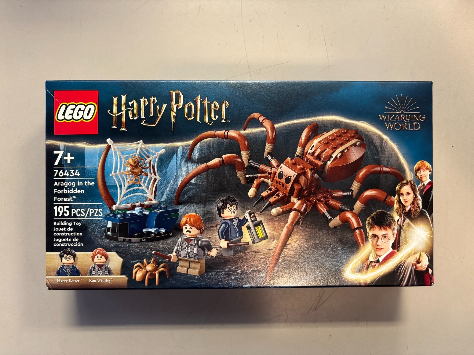 New Sealed Nice Box LEGO Harry Potter 76434 Aragog in the Forbidden Forest Set New Sealed Nice Box LEGO Harry Potter 76434 Aragog in the Forbidden Forest Set