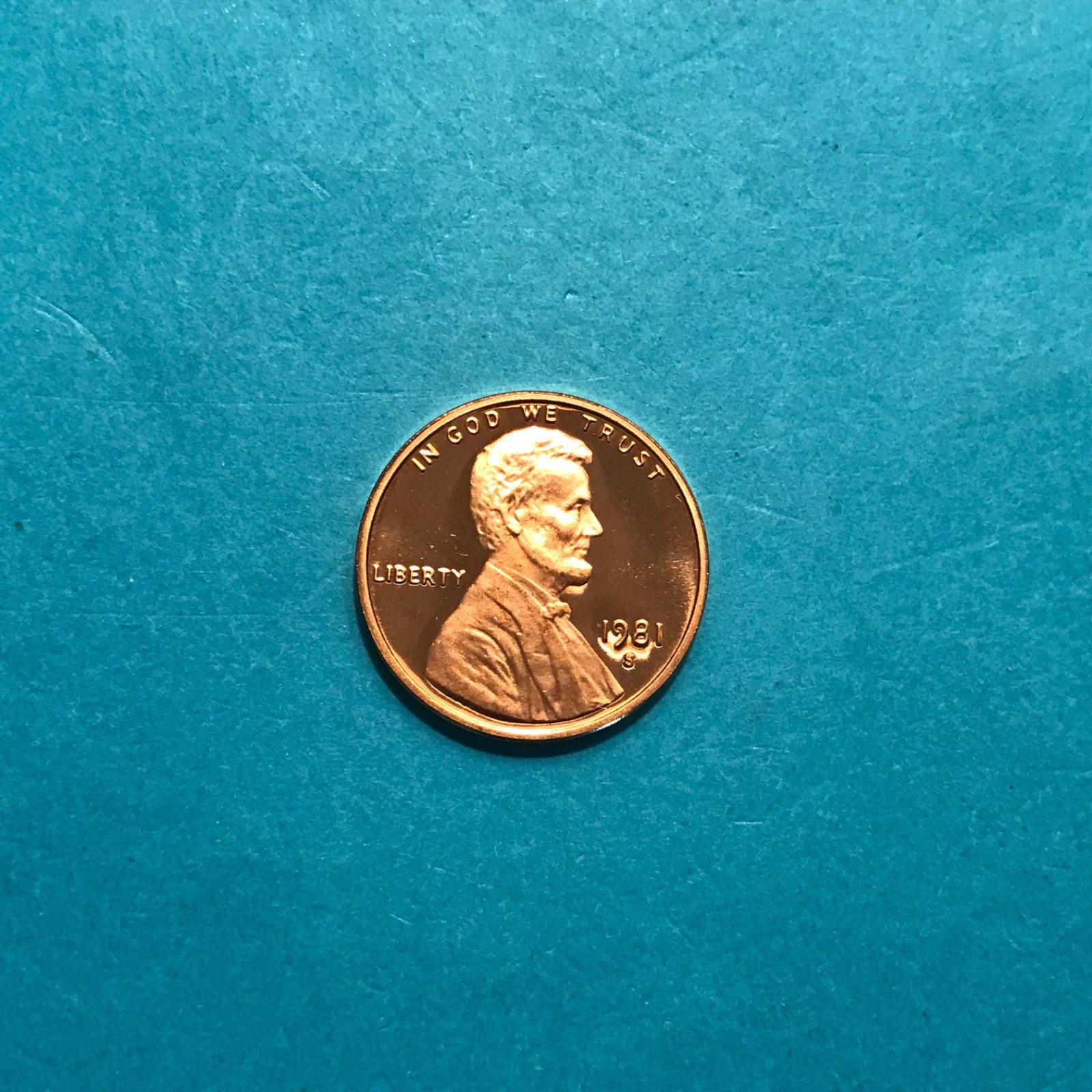 1981 S Proof Lincoln Cent    