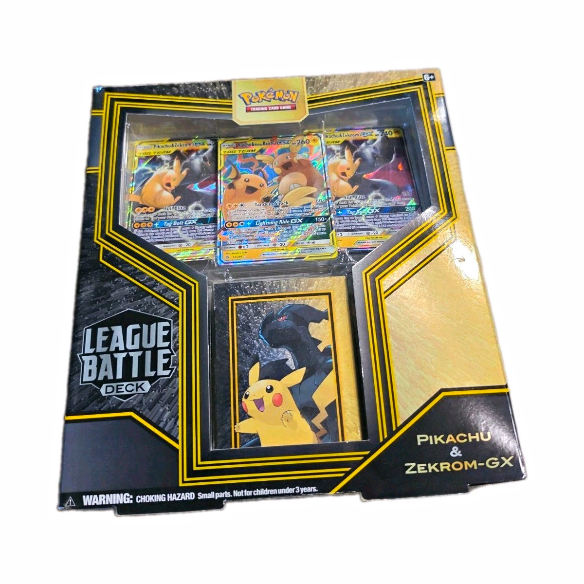 Pokemon TCG League Battle Deck Pikachu & Zekrom-GX Tag Team 60-Card EN