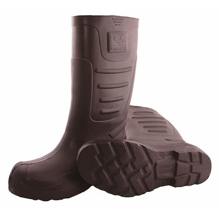 Tingley 21144 Men's Airgo Tall Rubber Boots, Plain Toe, 15
