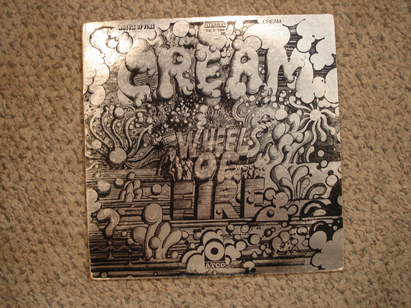 Cream Wheels Of Fire 2 LP gatefold ATCO Stereo SD 2-7000 1968 Cream Wheels Of Fire 2 LP gatefold ATCO Stereo SD 2-7000 1968