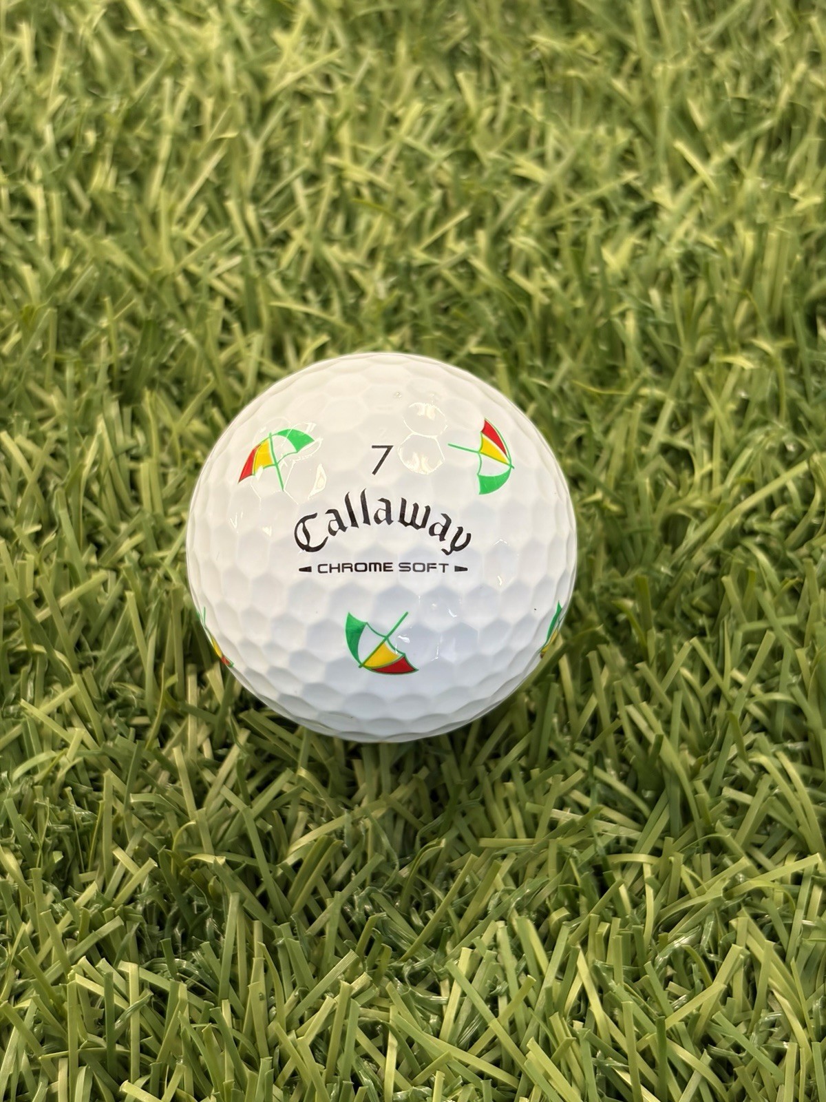 VERY RARE BAY HILL LOGOED CALLAWAY CHROME SOFT GOLF BALL