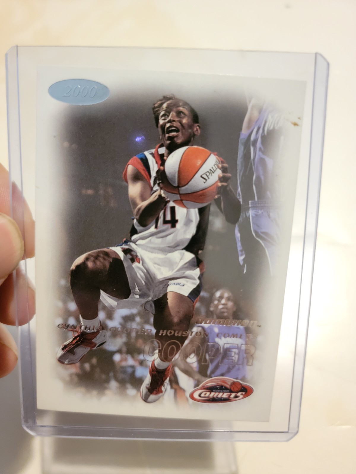 Cynthia Cooper 2000 SkyBox Dominion WNBA Card #1 Houston Comets