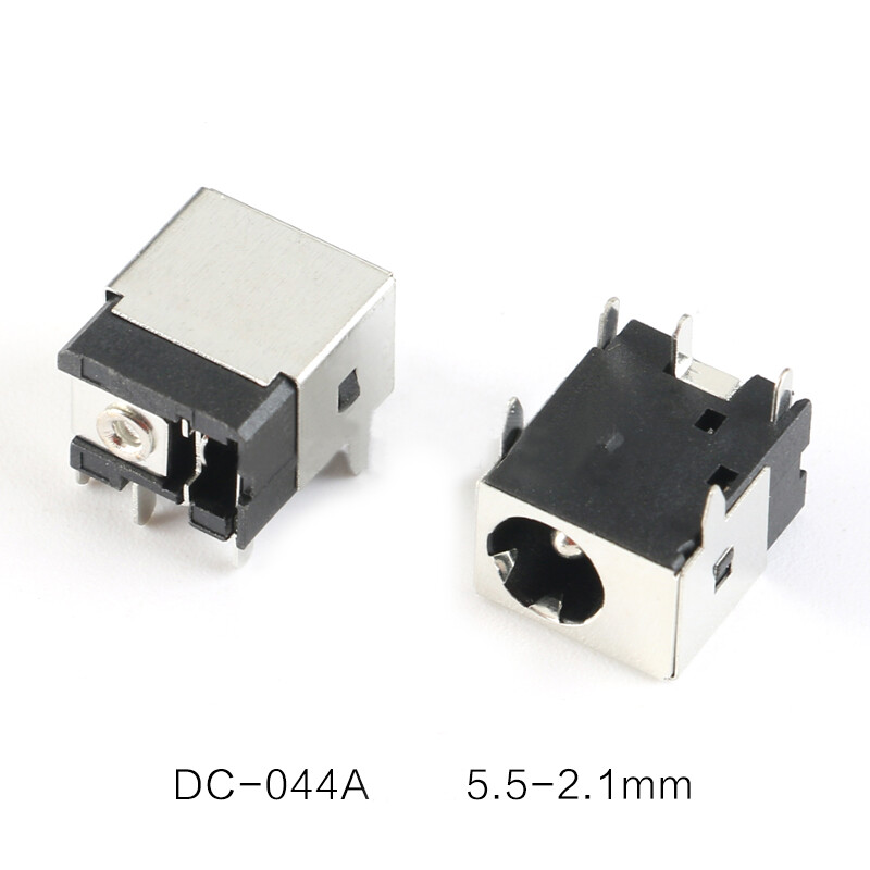 1/3/5Pcs DC Power Socket Female Seat DC-044A/044 5.5-2.1mm/2.5/2.1 3/5Pin Copper 1/3/5Pcs DC Power Socket Female Seat DC-044A/044 5.5-2.1mm/2.5/2.1 3/5Pin Copper
