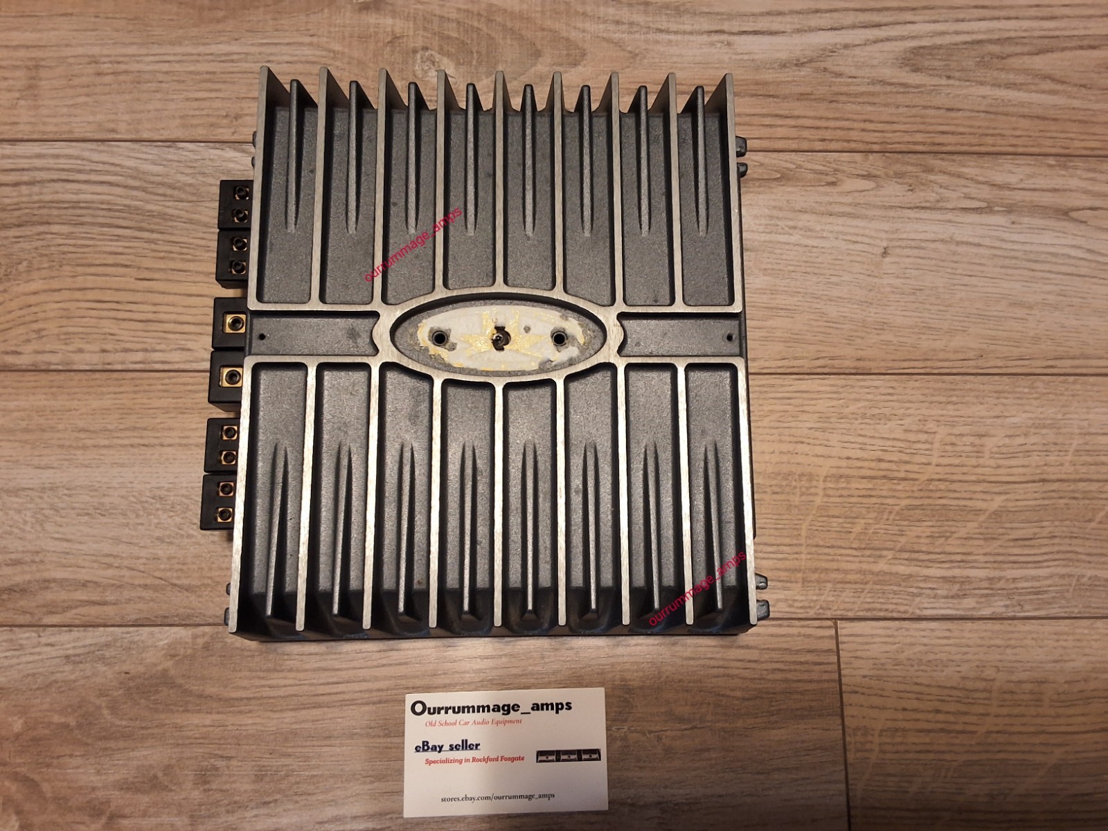 Rockford Fosgate POWER 400.4 Car Audio Amp 🇺🇸 OLD SCHOOL