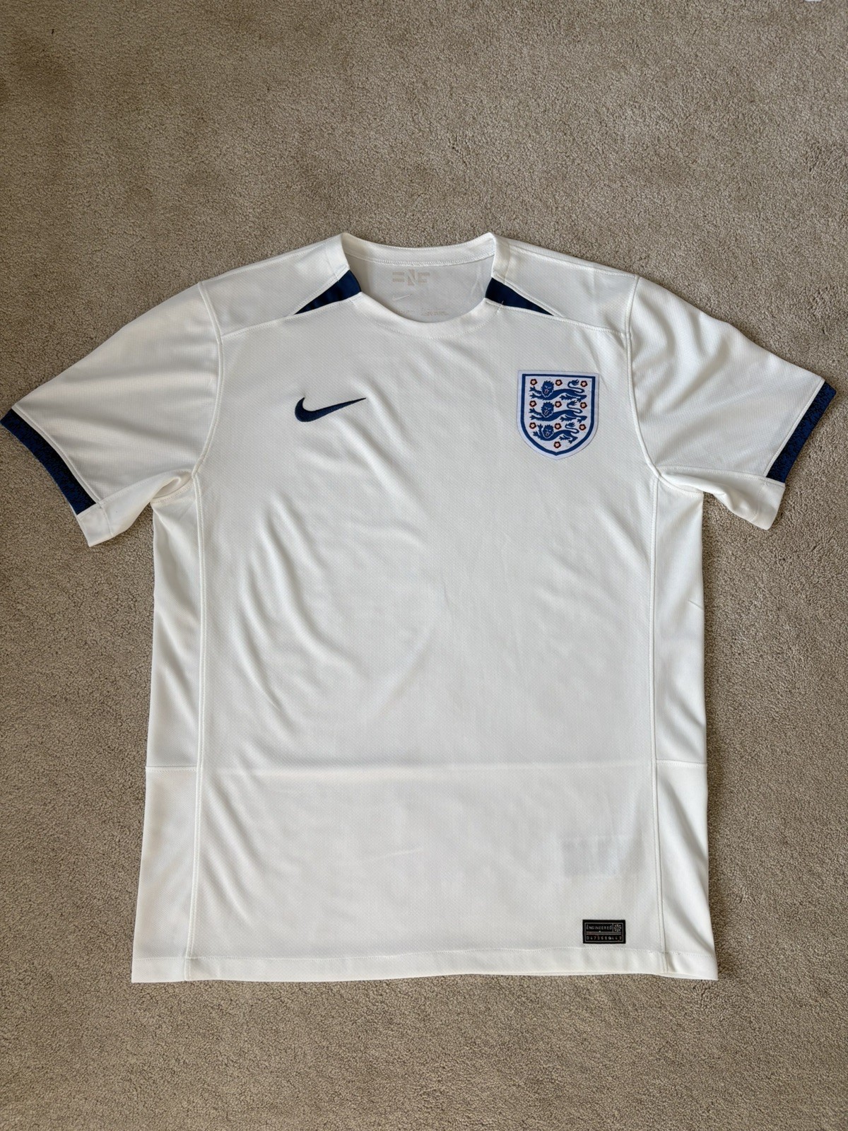 Nike England 2023 Home Football Shirt Men’s XL Dri-FIT Lionesses Three Lions Nike England 2023 Home Football Shirt Men’s XL Dri-FIT Lionesses Three Lions