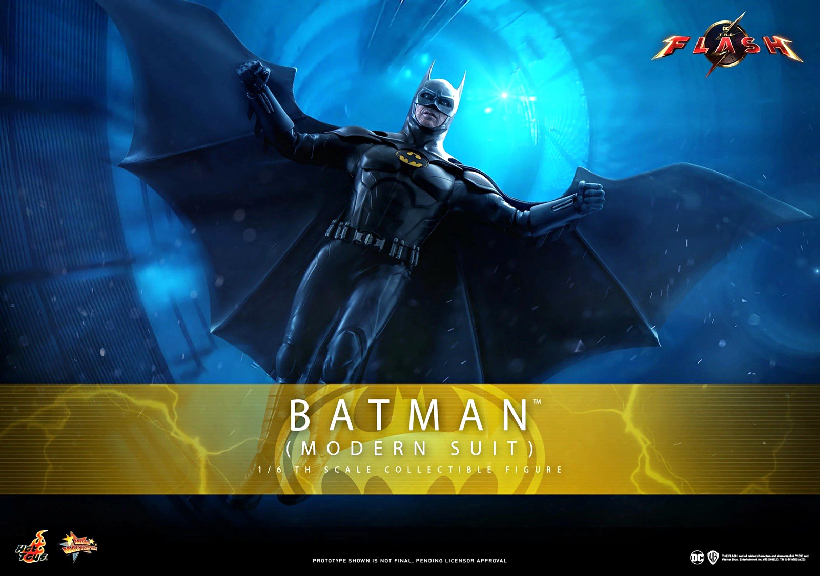 Hot Toys Batman Modern Suit 1:6 MMS712 The Flash Light Up Limited Edition Hot Toys Batman Modern Suit 1:6 MMS712 The Flash Light Up Limited Edition