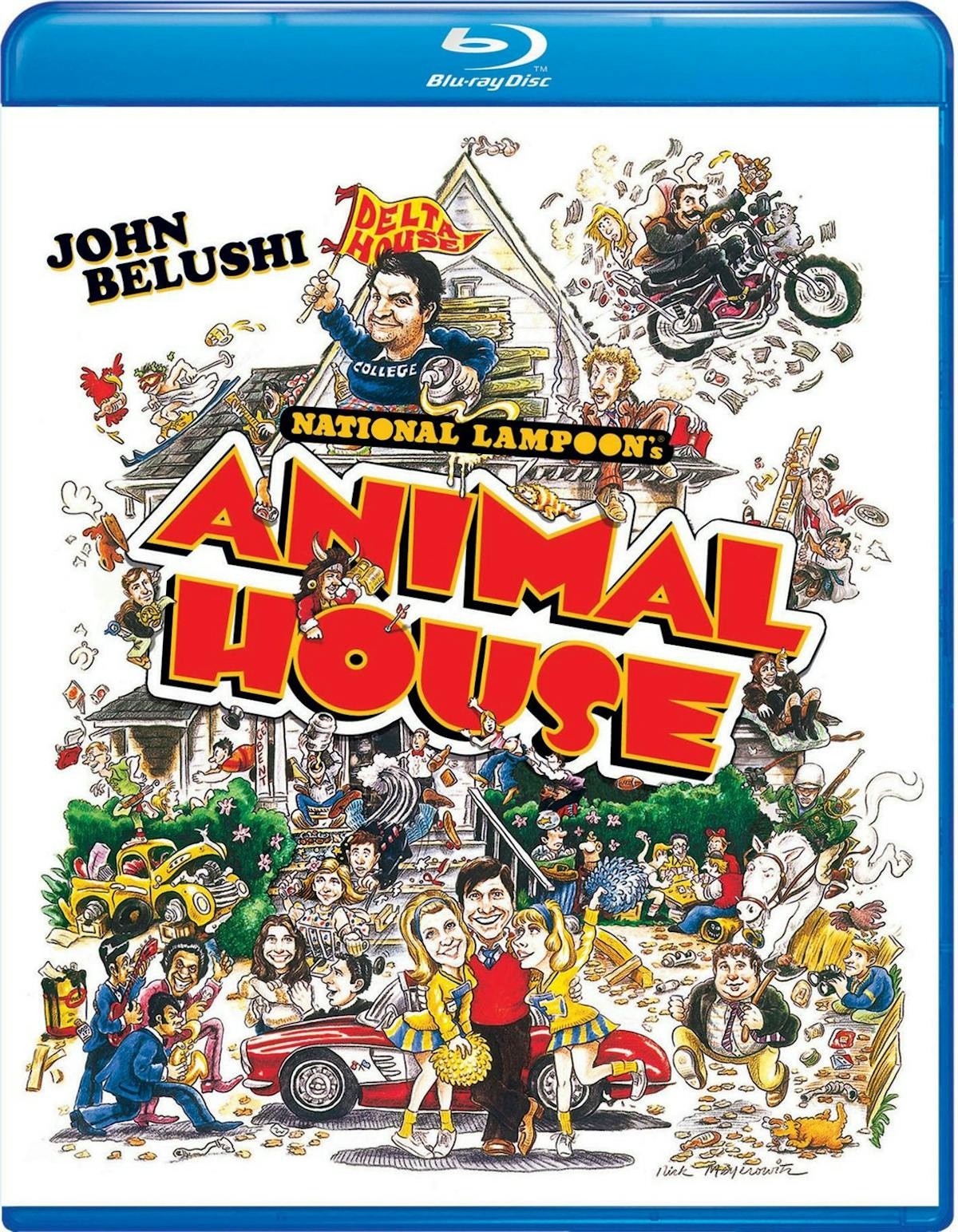 National Lampoon\'s Animal House Blu-ray John Belushi NEW