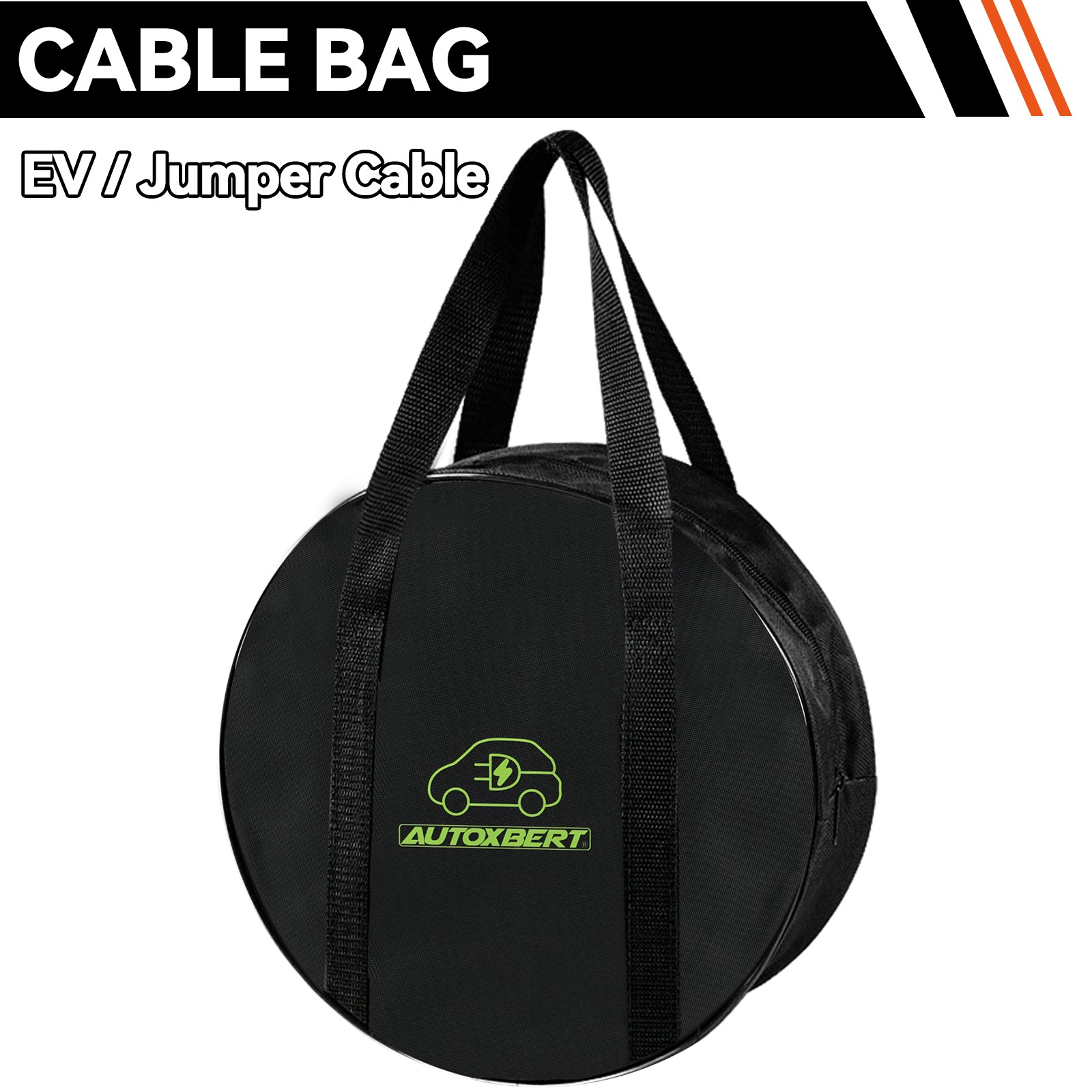 EV Charger Gun Cord Jumper Cable Storage Bag RV Sewer Hose Organizer Universal EV Charger Gun Cord Jumper Cable Storage Bag RV Sewer Hose Organizer Universal