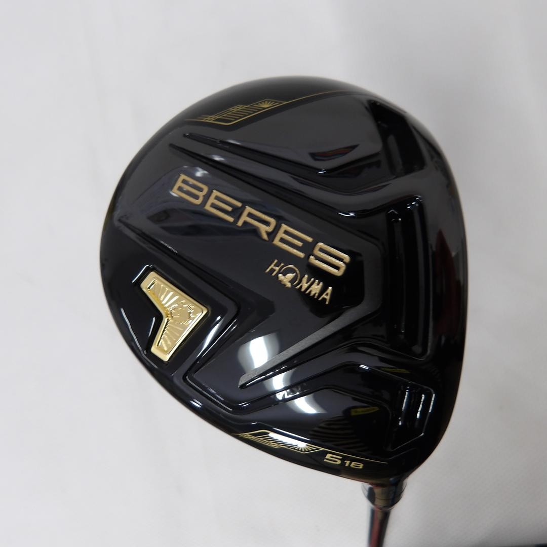 HONMA Fairway Open Box BERES BLACK 5W 18° Regular ARMRQ MX BLACK::