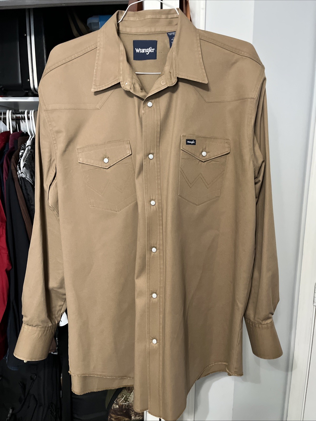 Wrangler Men\'s XXL Western Shirt Vintage Country Western Style Wrangler Men\'s XXL Western Shirt Vintage Country Western Style