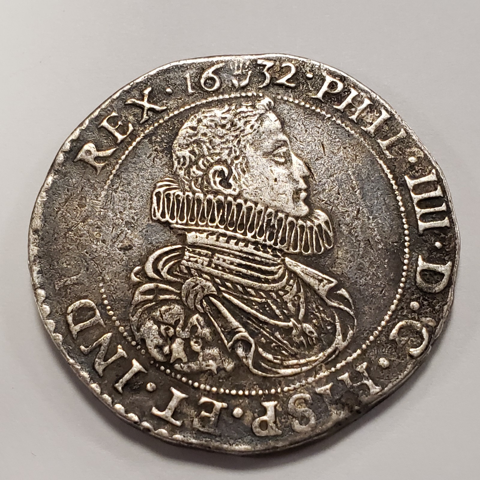 1632 Spanish Netherlands Brabant 1 Ducaton .9858 ASW - KM56.1 - SKU-Q4895