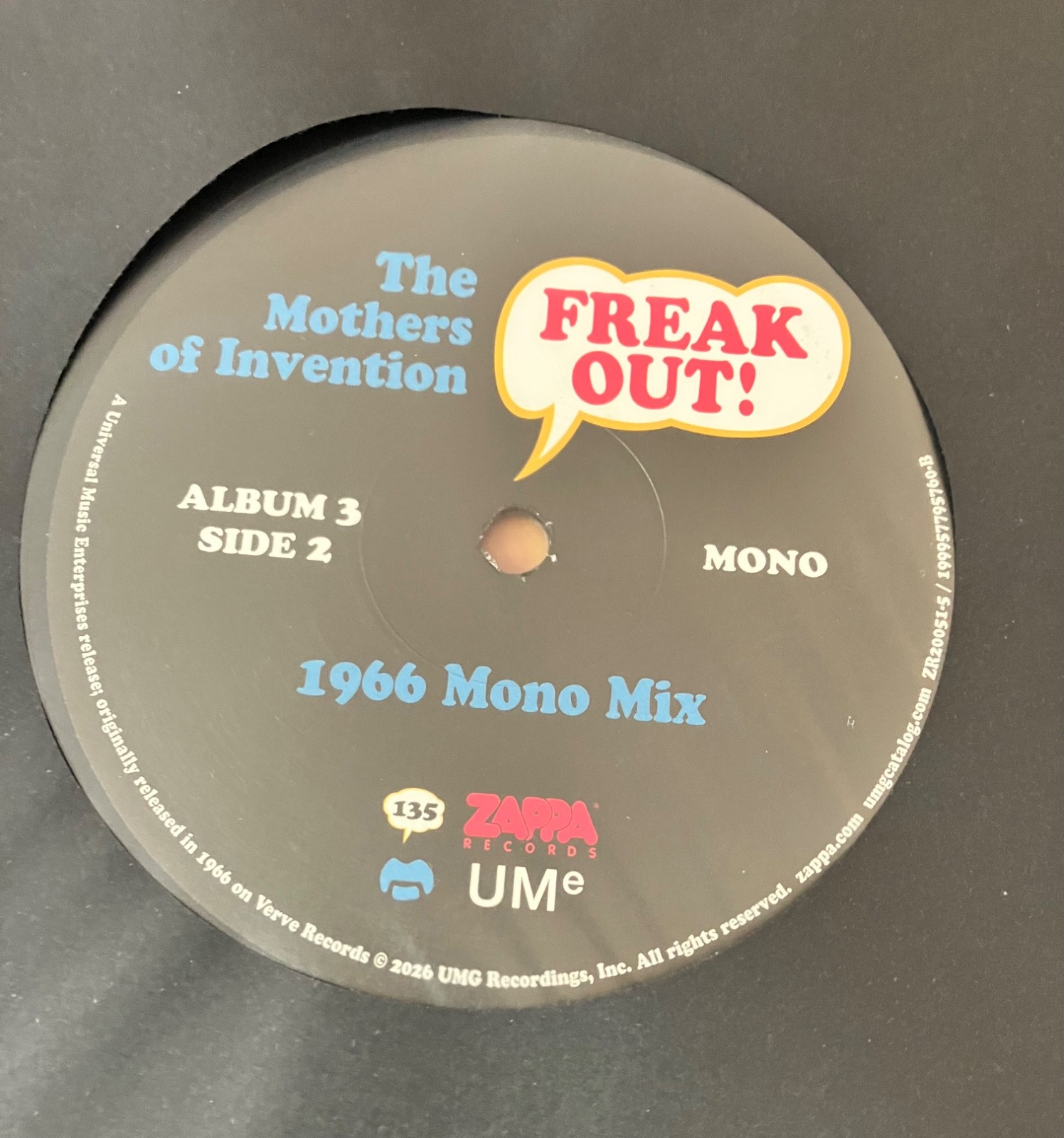 Freak Out 60 mono 2026 double lp mint Frank Zappa Mothers Of Invention Of In Freak Out 60 mono 2026 double lp mint Frank Zappa Mothers Of Invention Of In