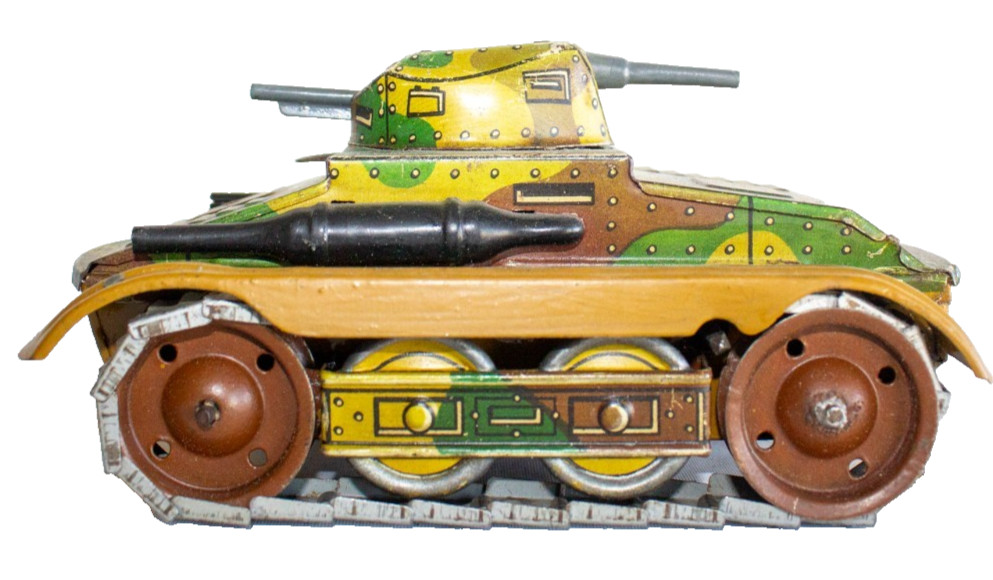 1930\'s Post-WWI German ARNOLD #690 Medium Clockwork Tank