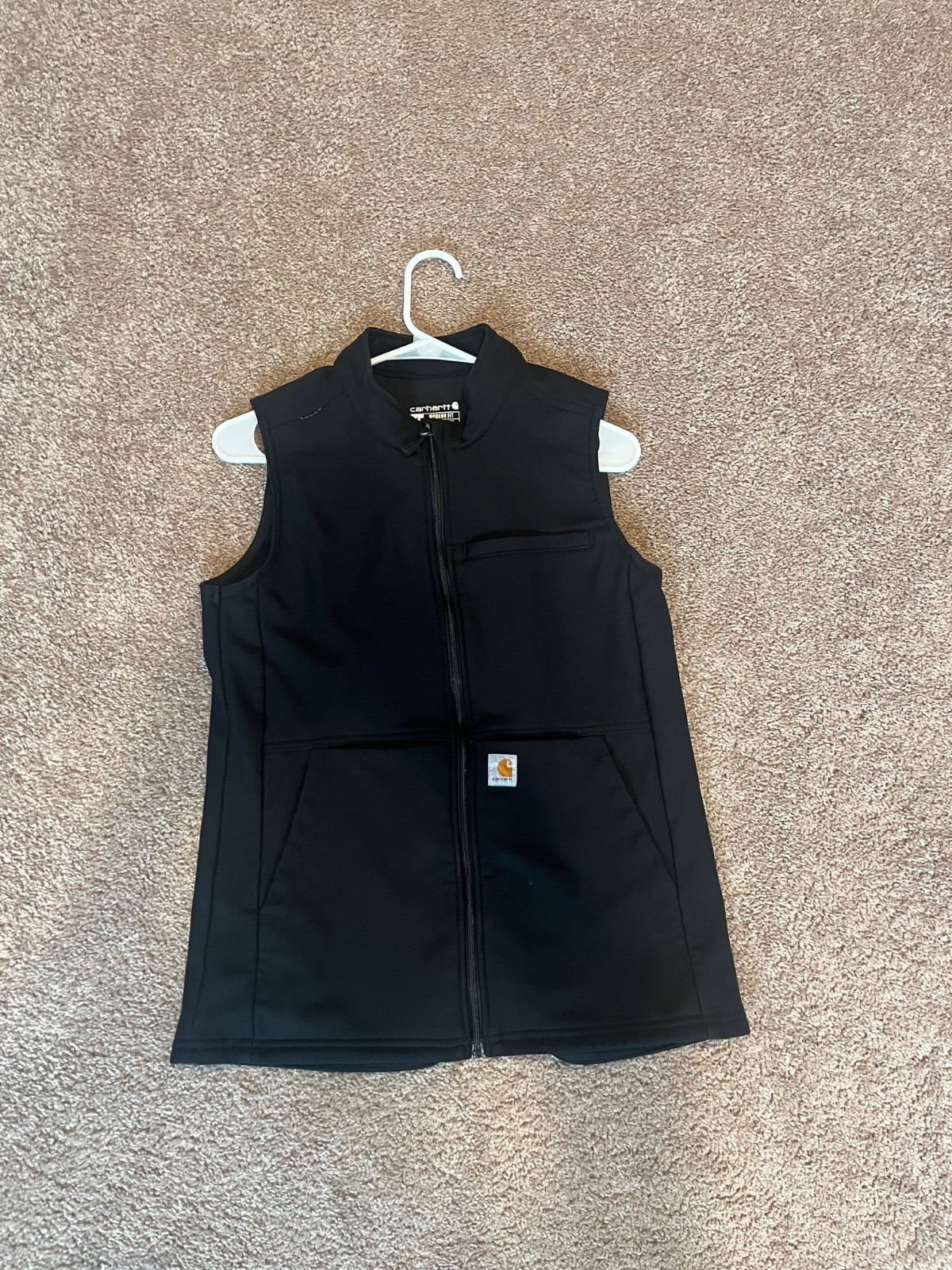 Women’s Carhartt small black vest good condition. One year old Women’s Carhartt small black vest good condition. One year old