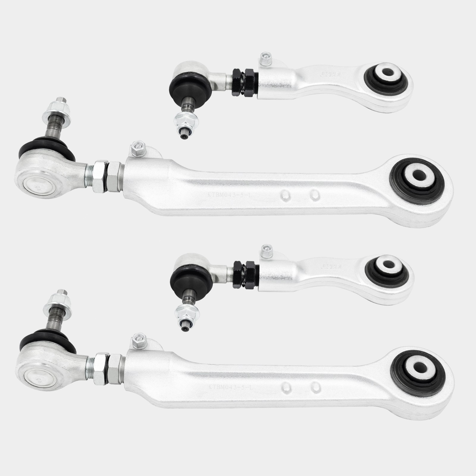 KAITAO 4pcs Rear Adjustable Arms Camber & Toe KIt for BMW 07-18 X5 & 08-19 X6