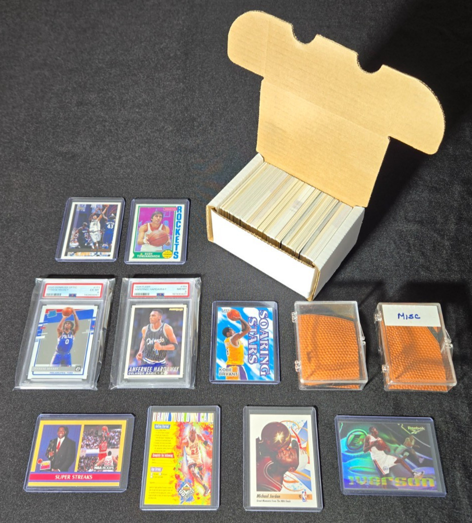 AnotherTime Lot of 269 Basketball Cards Kobe Bryant 1997 Fleer Soaring Stars PSA