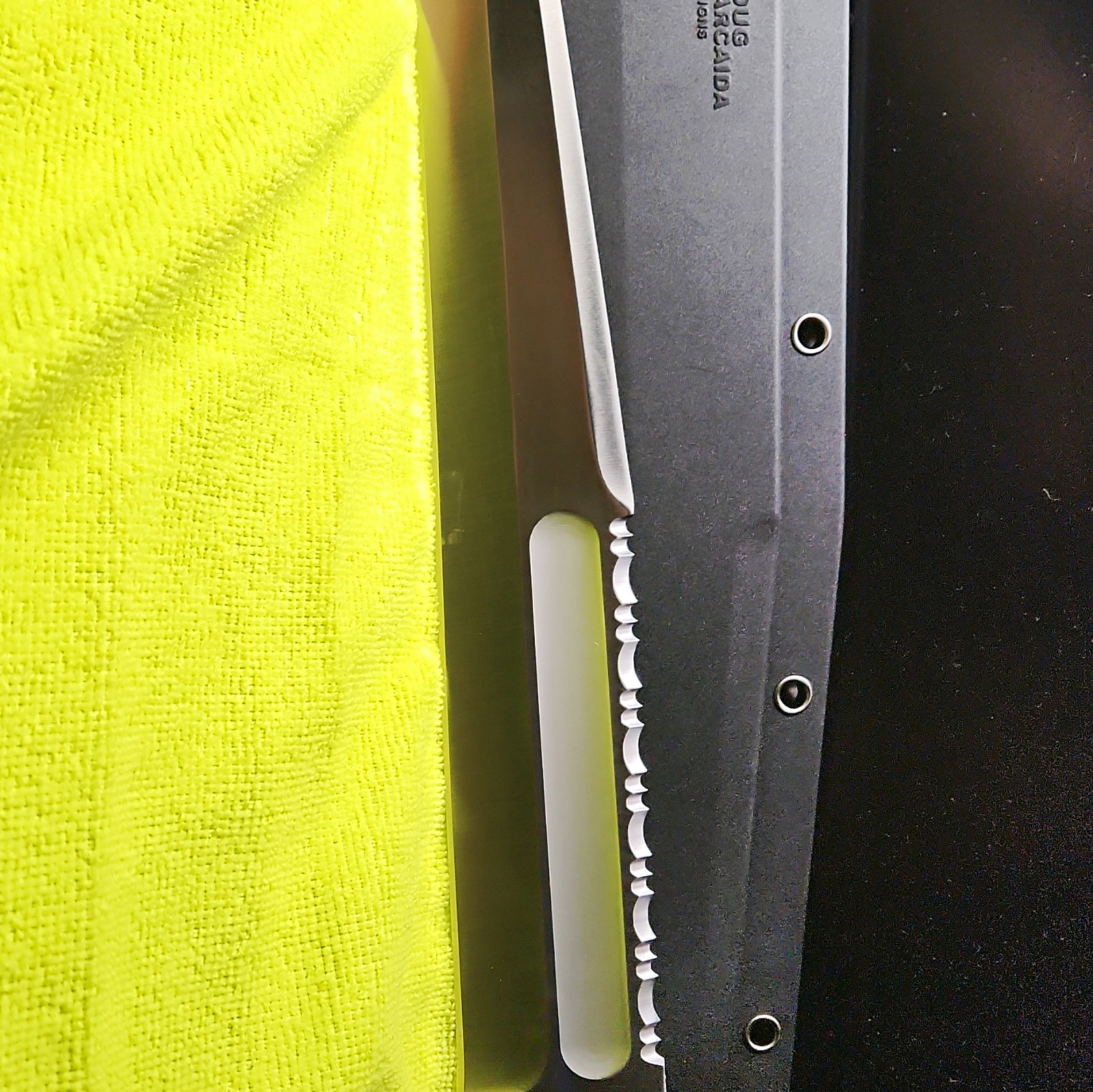 Doug Marcaida Designs Combat Survival Fixed Blade SS Drop Point Serrated Sheath Doug Marcaida Designs Combat Survival Fixed Blade SS Drop Point Serrated Sheath