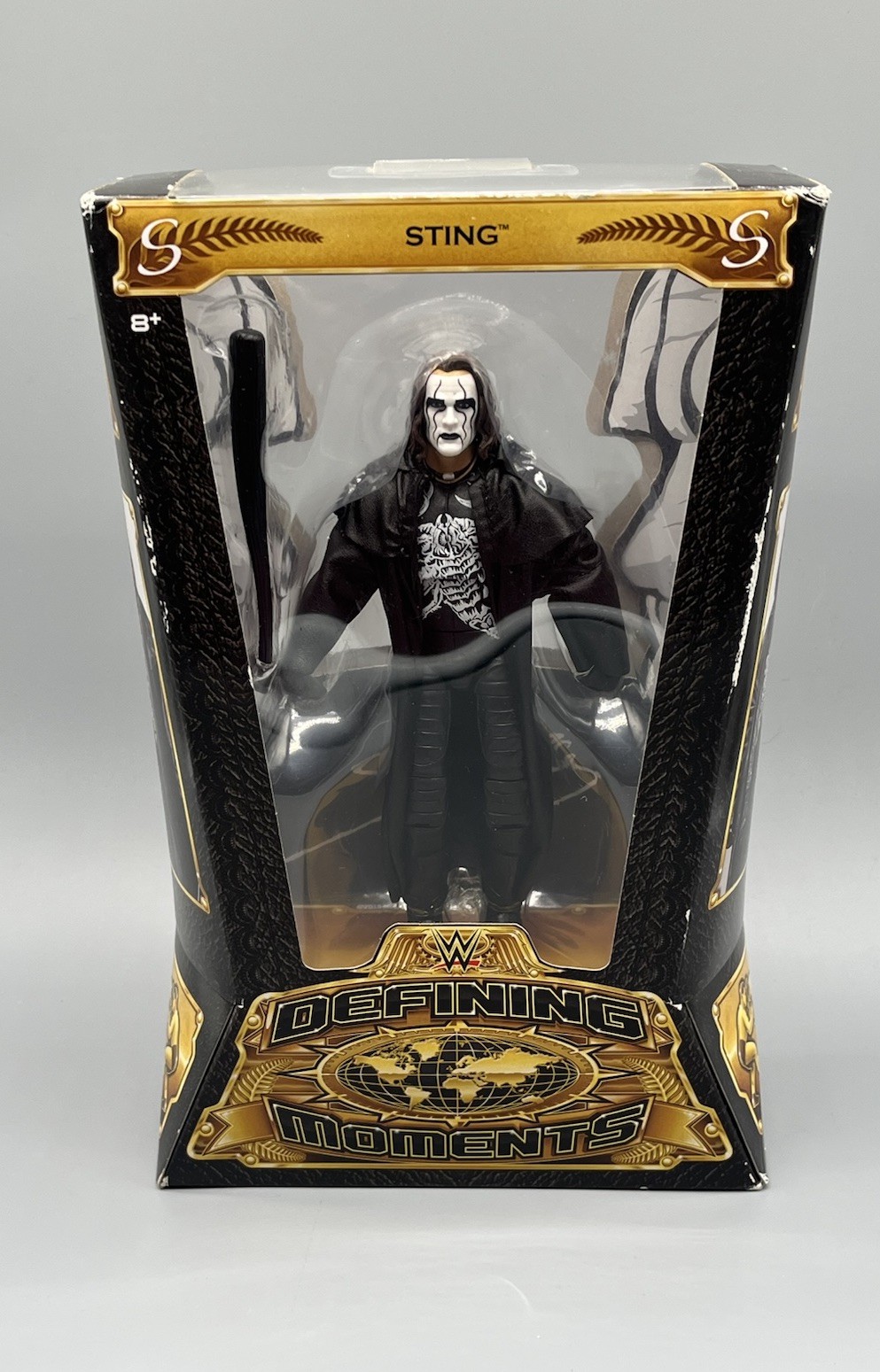 Mattel WWE Elite Sting Wrestling Action Figure 2015 WCW Defining Moments Crow