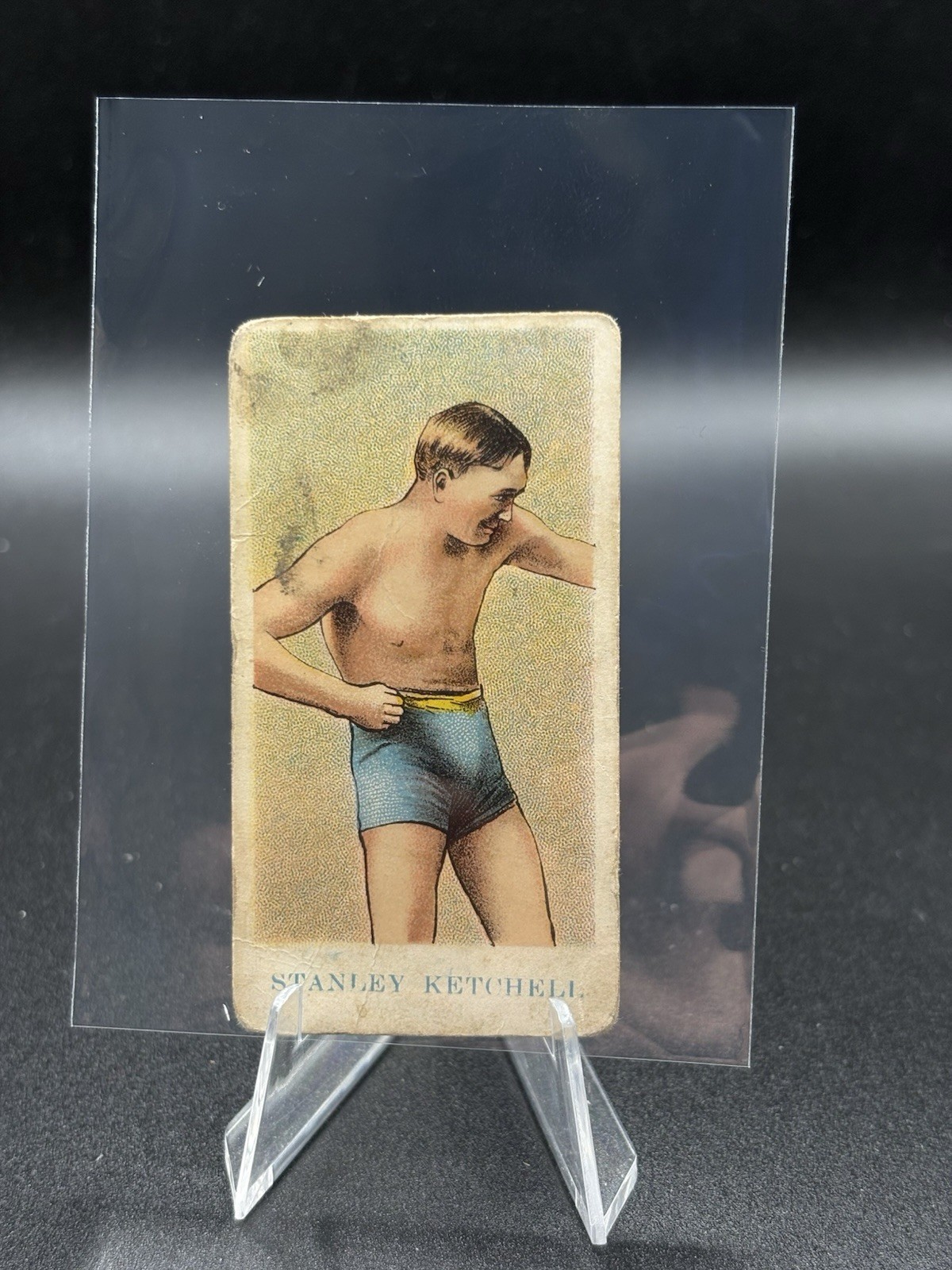 1910 E75 American Caramel STANLEY KETCHELL Prize Fighters