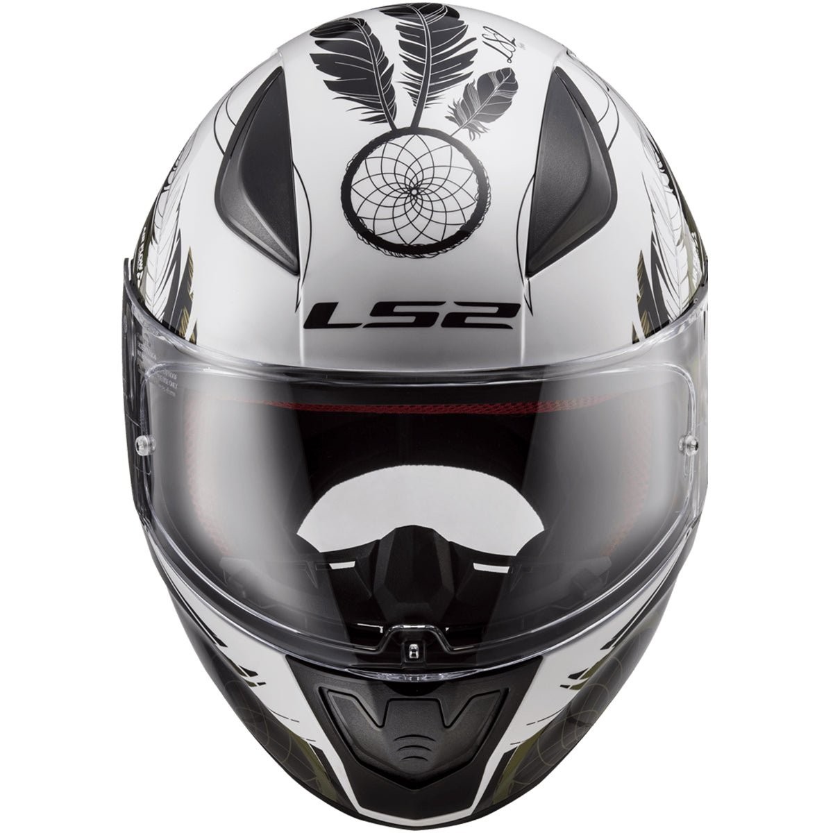 LS2 Youth Rapid Mini Dream Catcher Helmet Chameleon/White Large - 353-4234