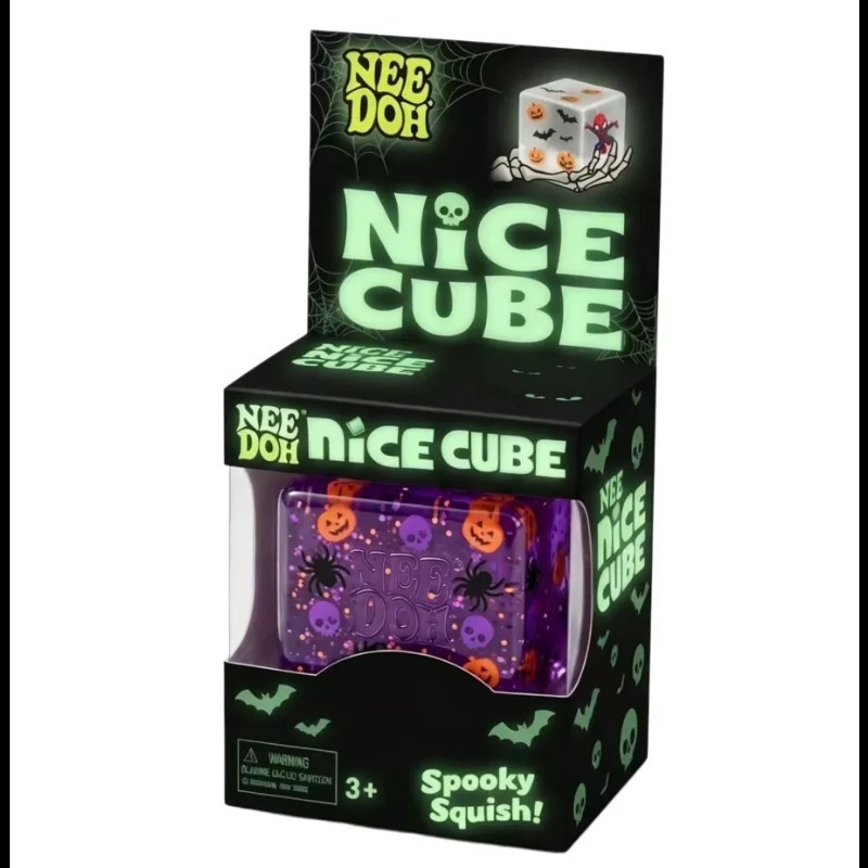 Nee-Doh-Halloween Nice Cube , Spooky Squish Schyling Halloween Squishy