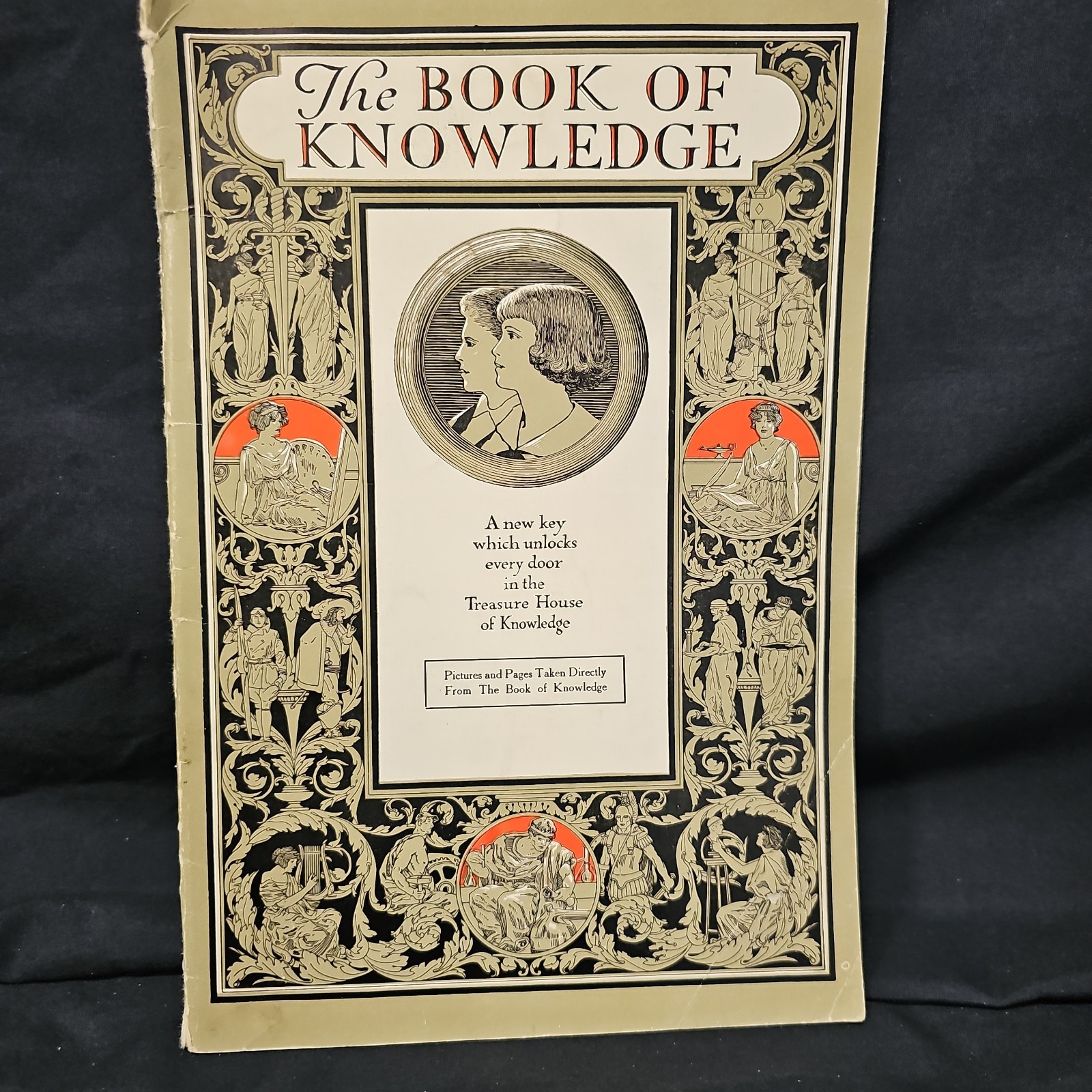 The Book of Knowledge 1920s Grolier Society Promotional Pamphlet Children\'s Enc. The Book of Knowledge 1920s Grolier Society Promotional Pamphlet Children\'s Enc.