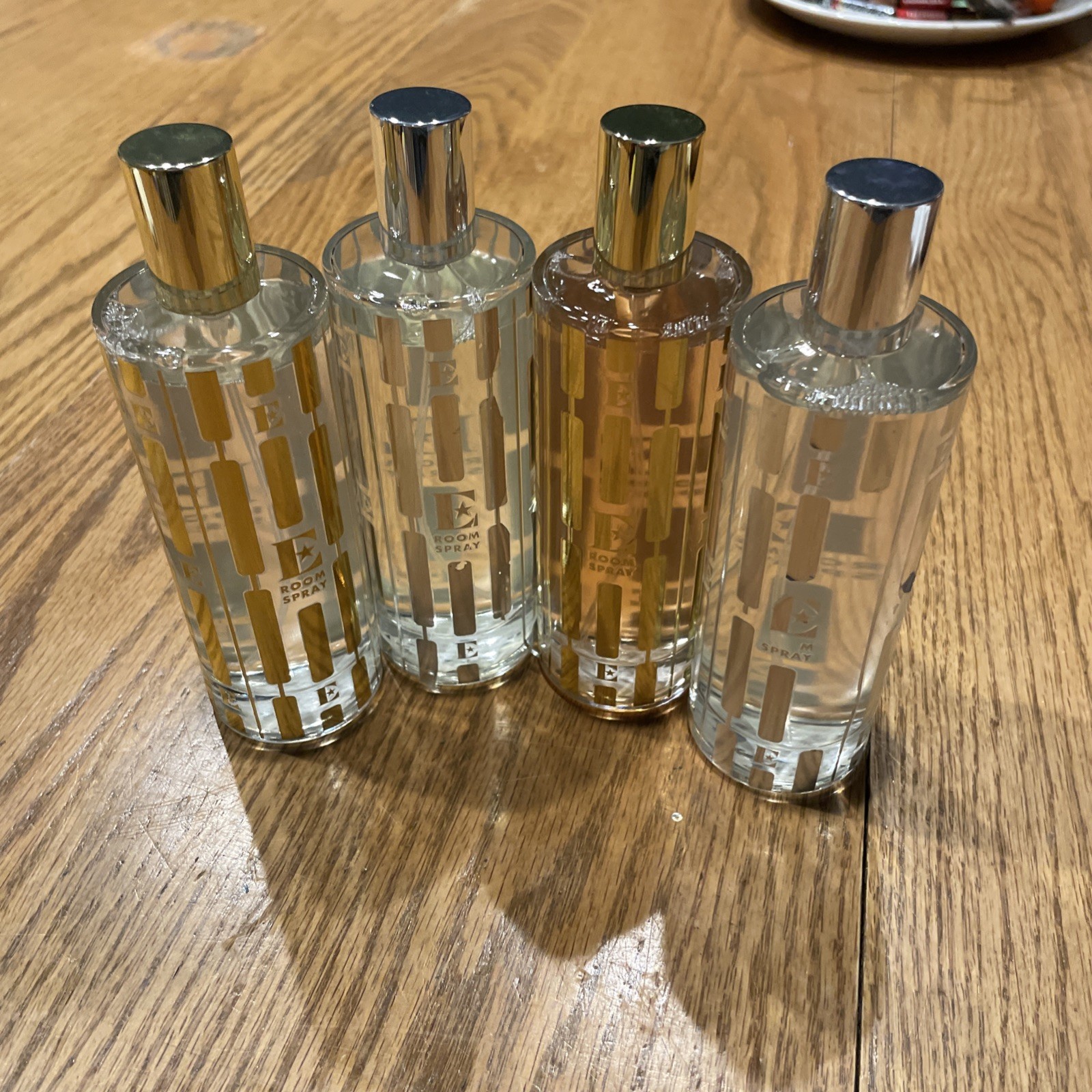 Lot Of 4 Elton John & Slatkin Room Spray 4oz Home Fragrance