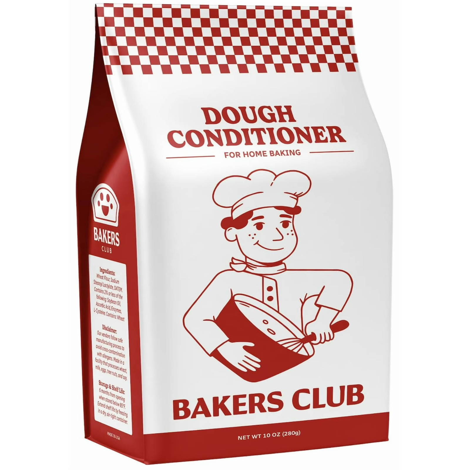 Bakers Club Artisan Dough Conditioner – Bread Improver & 10 Ounce (Pack of 1) 