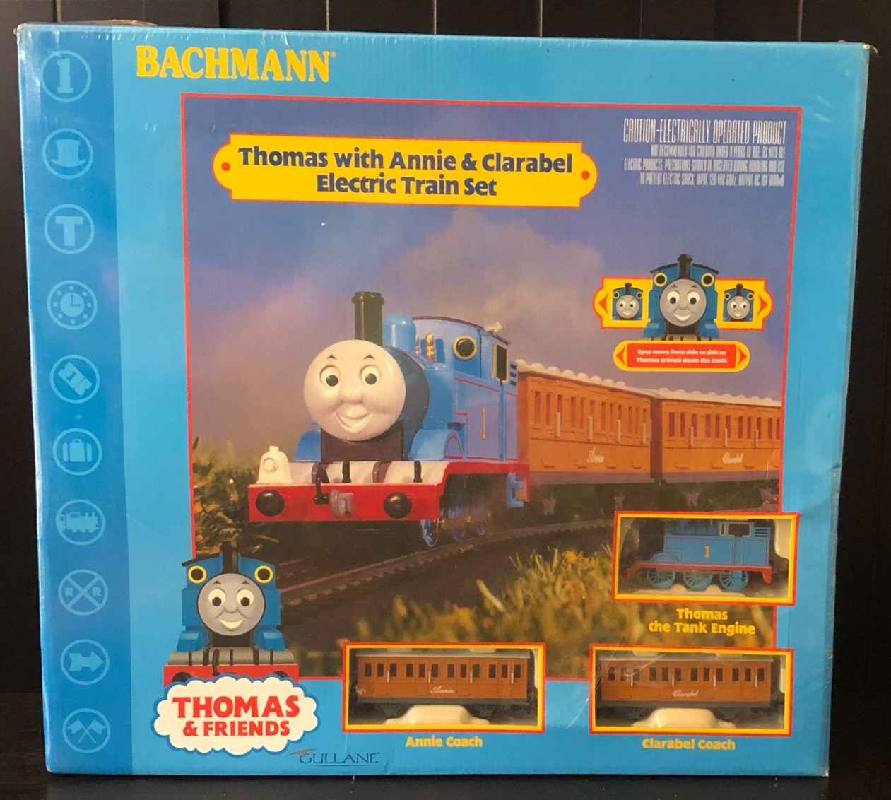 Bachmann HO Scale Thomas w/Annie &Clarabel Electric Train Set w/ E-Z Track 00642 Bachmann HO Scale Thomas w/Annie &Clarabel Electric Train Set w/ E-Z Track 00642