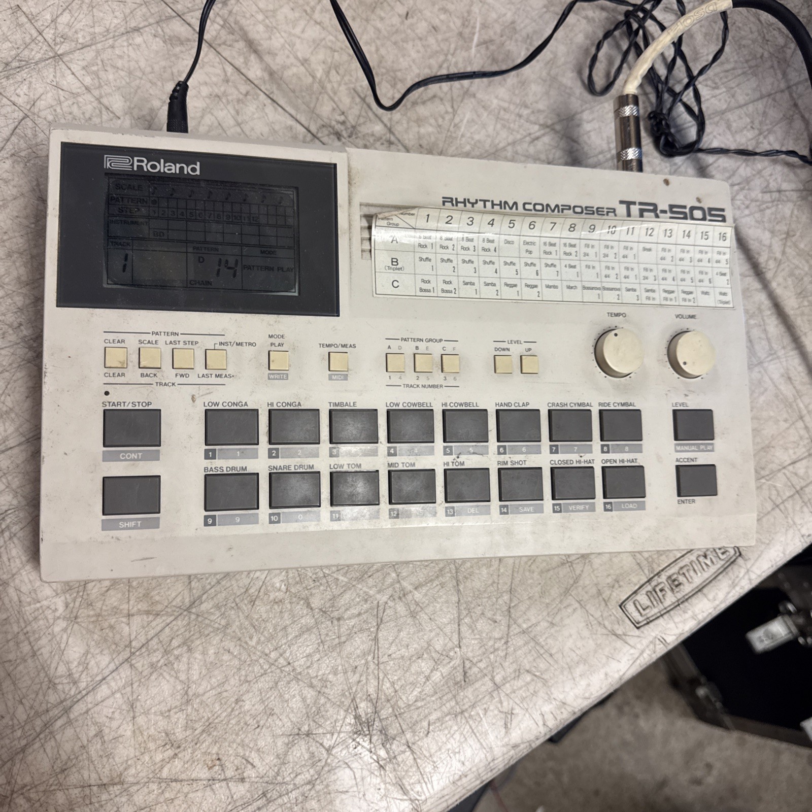 Vintage Roland TR-505 Rhythm Composer Digital Drum Tested Vintage Roland TR-505 Rhythm Composer Digital Drum Tested
