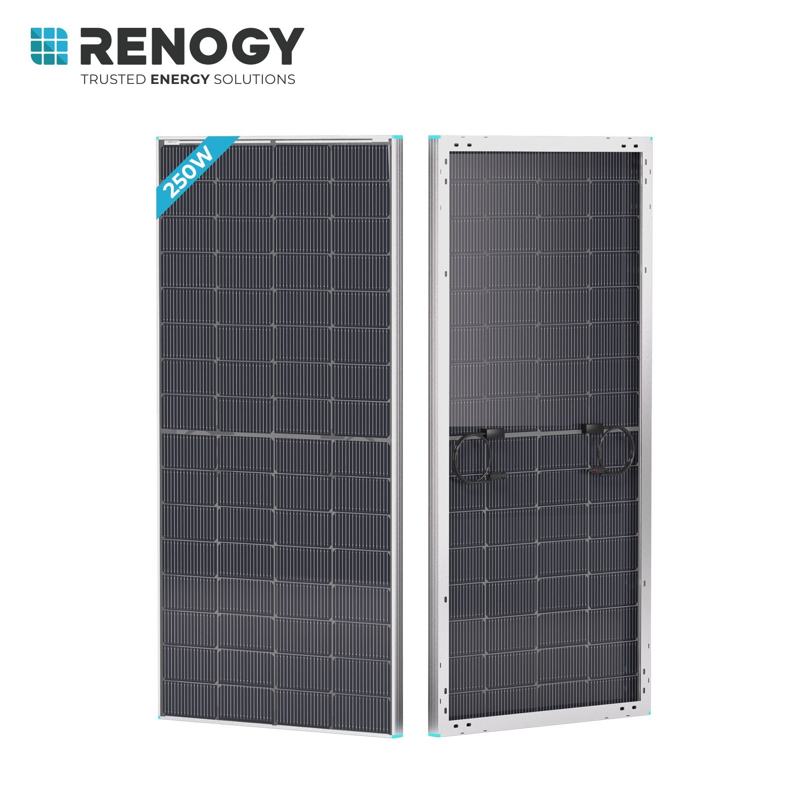 Renogy N-Type Bifacial Solar Panel 590W 250W Monocrystalline High-Efficiency Renogy N-Type Bifacial Solar Panel 590W 250W Monocrystalline High-Efficiency