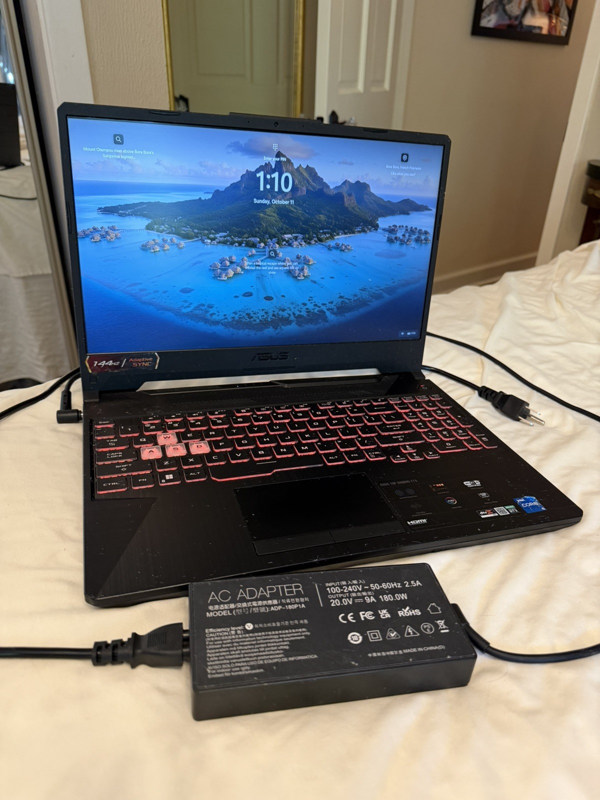 ASUS TUF Gaming F15 15.6” Laptop i5-11400H RTX 3050 24GB RAM 512GB SSD
