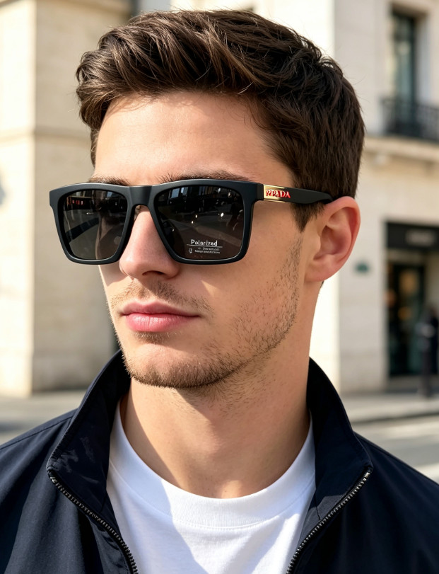 Prada Men\'s Sunglasses Model: 82007 Size: 55□20-143 Prada Men\'s Sunglasses Model: 82007 Size: 55□20-143