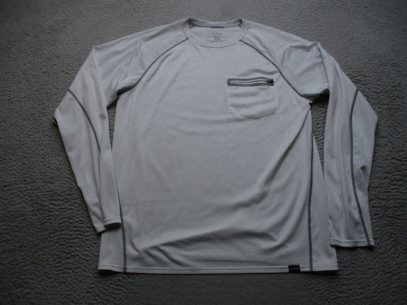 Patagonia Shirt Mens L Sunshade Crew Long Sleeve Graphic Lightweight Fishing Patagonia Shirt Mens L Sunshade Crew Long Sleeve Graphic Lightweight Fishing