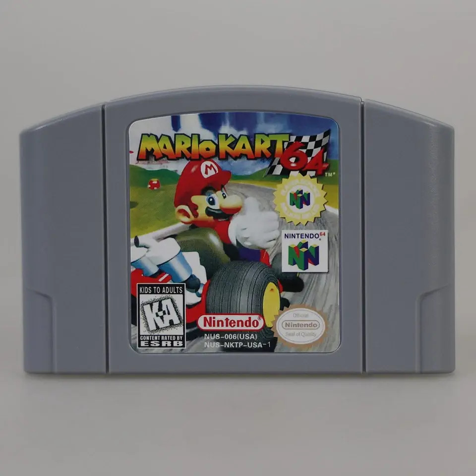 Mario Kart 64 For Nintendo 64 US Version - Fast Shipping