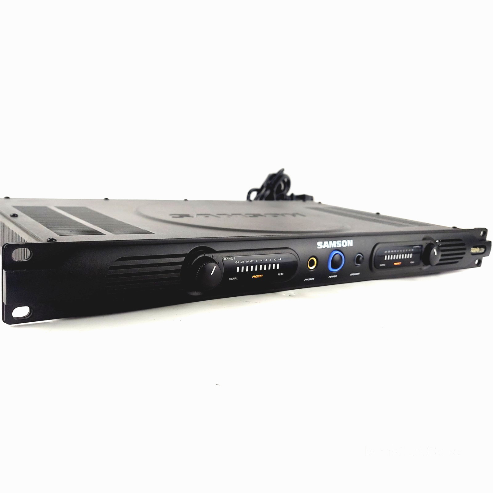 Samson Servo 120a 2-Channel 120 Watt Power Amplifier w/ Cord - No road use -