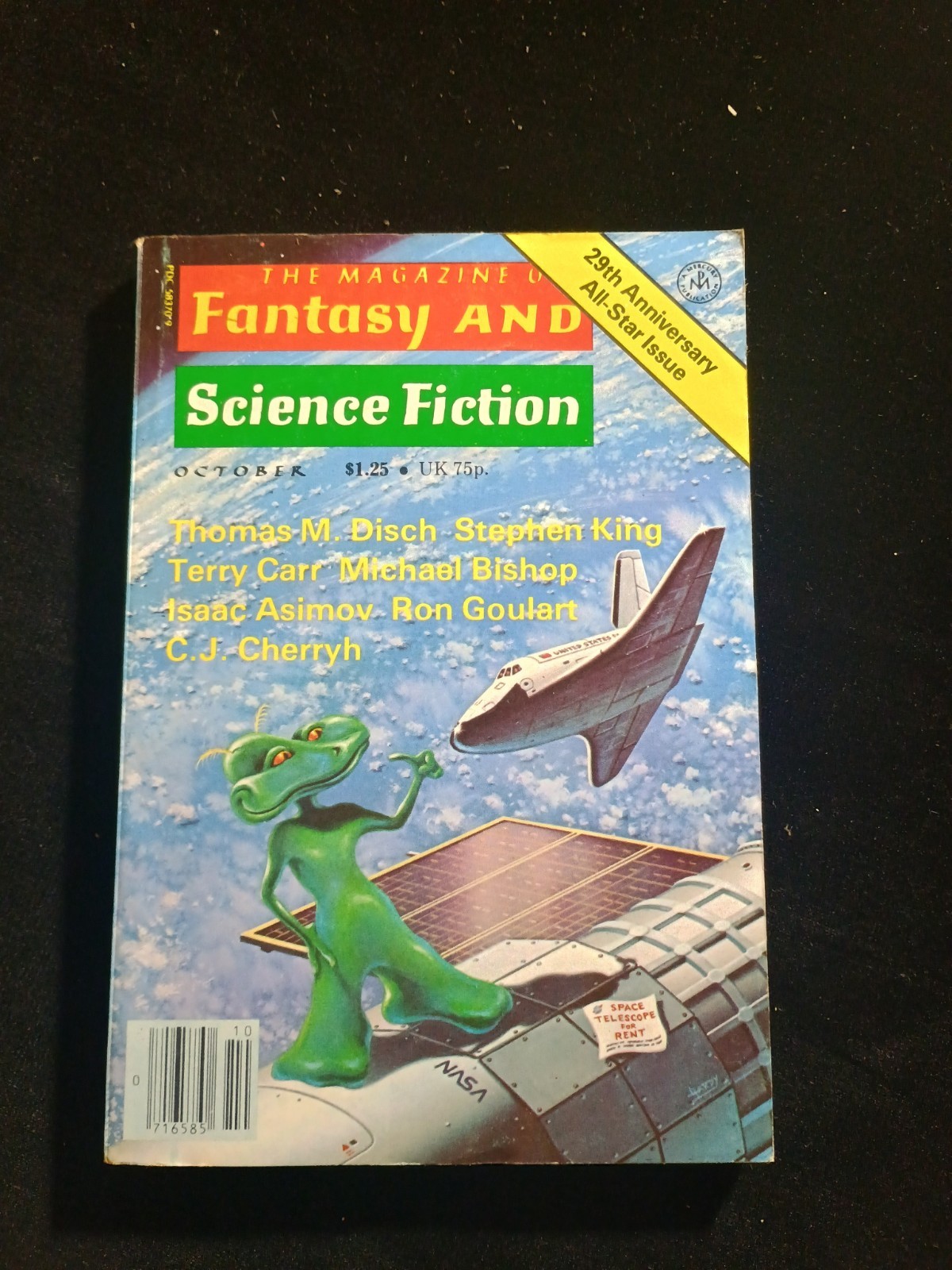 The Magazine Of Fantasy And Science Fiction Stephen King The Gunslinger B121 The Magazine Of Fantasy And Science Fiction Stephen King The Gunslinger B121