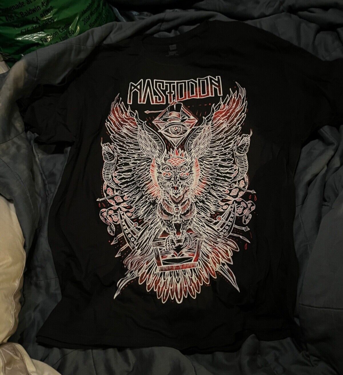 NICE Mastodon Band Black Music full size Black Unisex Shirt